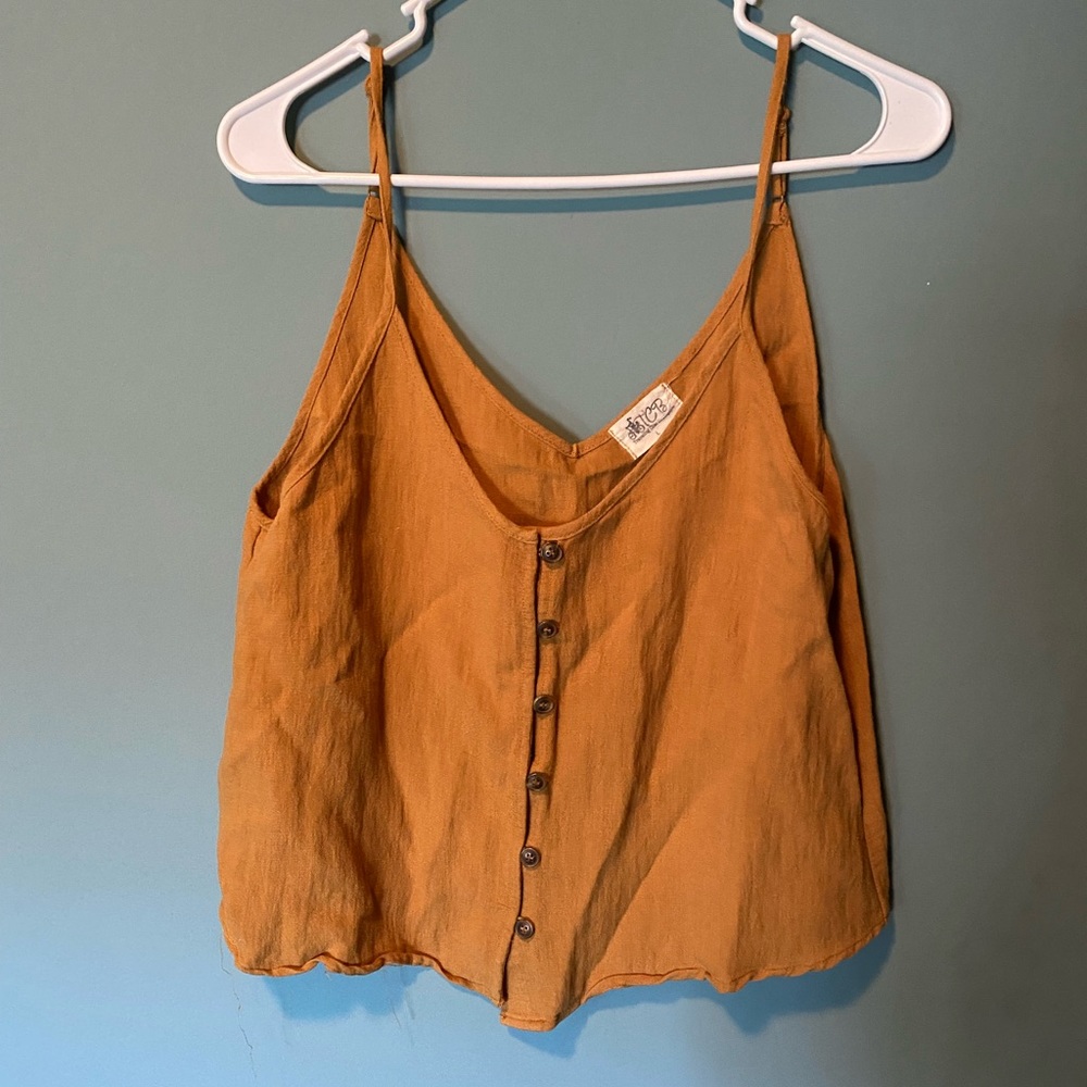 Mustard top, L